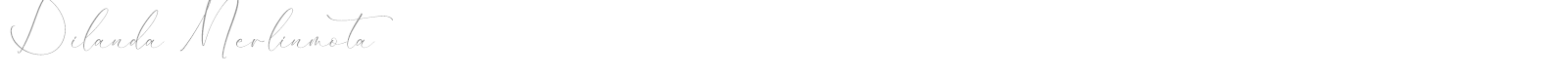 Dilanda Merlinmota font preview